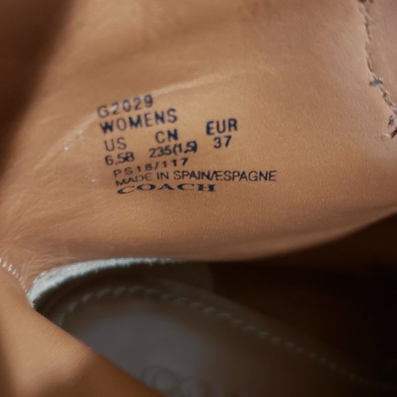 NWOB COACH COWBOY EBMELLISHED BOOTS- Size 5B - Picture 5 of 7